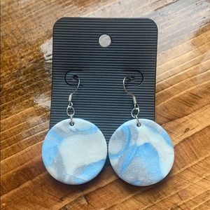 Full Moon Stormy Twilight Earrings